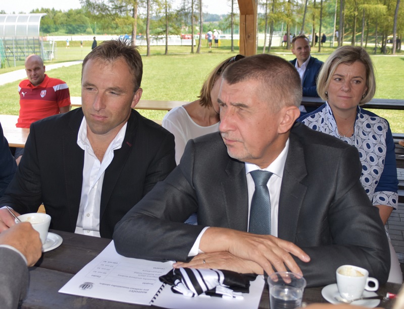 Andrej Babiš na návštěvě Jihočeského kraje. Andrej Babiš na návštěvě Jihočeského kraje.