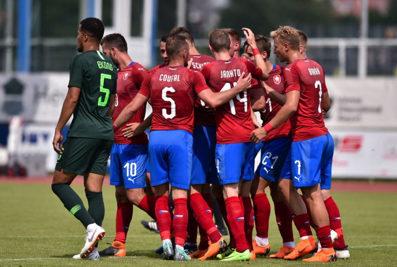 Čeští fotbalisté porazili Nigérii.