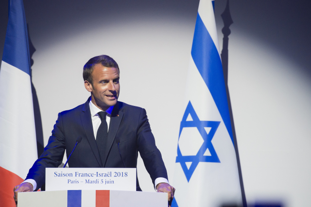Francouzský prezident Emmanuel Macron.