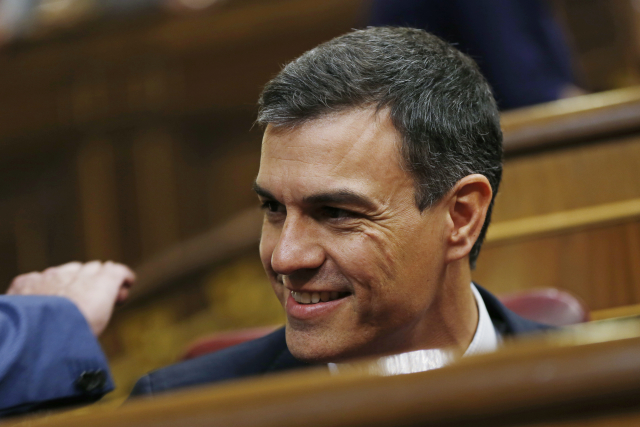 Nový španělský premiér Pedro Sánchez.