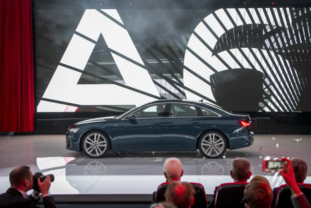 Model vozu Audi A6.