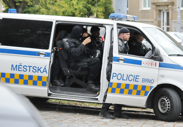 Městská policie Brno.