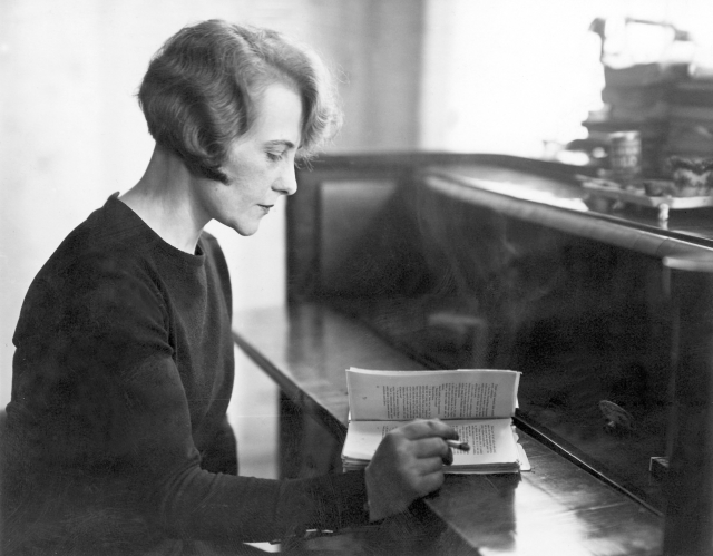Spisovatelka Marie Pujmanová.