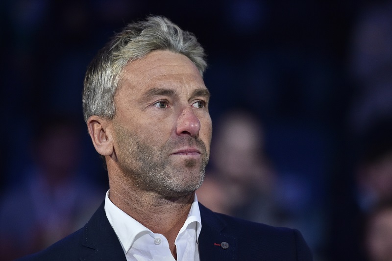 Petr Nedvěd při své rozlučce s hokejovou kariérou.
