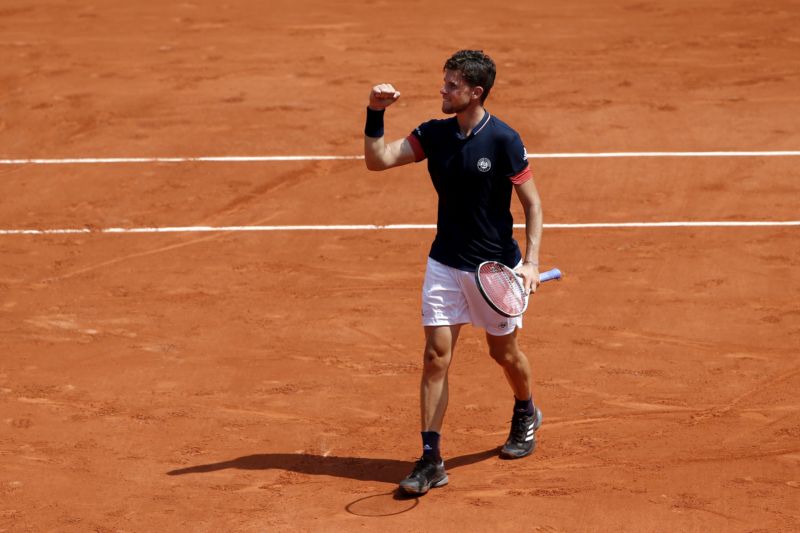 Dominic Thiem je ve finále French Open.