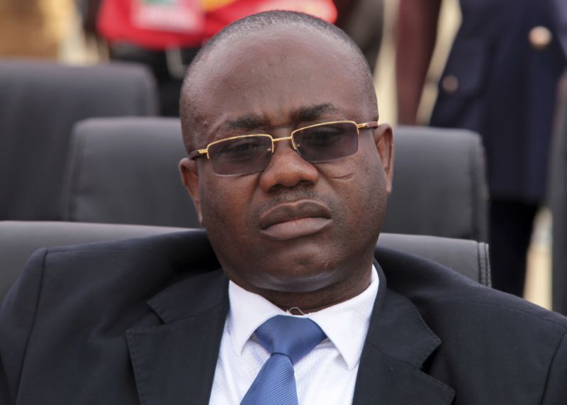 Předseda ghanského svazu a člen rady mezinárodní federace FIFA Kwesi Nyantakyi.