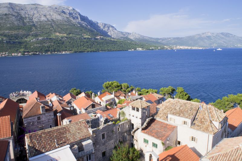 Chorvatský ostrov Korčula. Chorvatský ostrov Korčula.