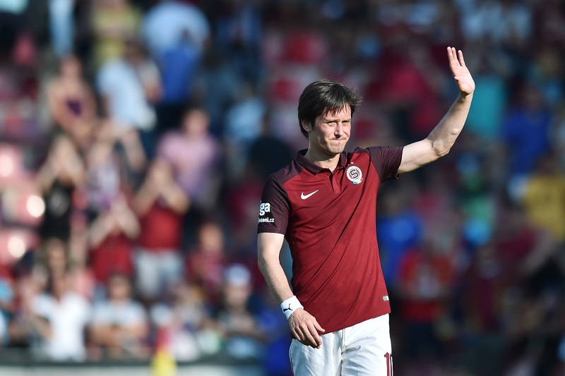 Tomáš Rosický po svém návratu do Sparty.