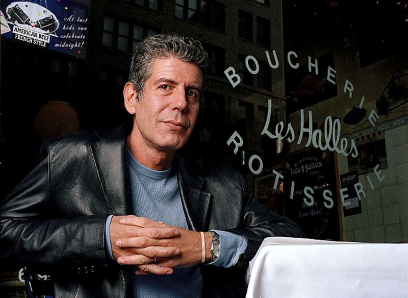 Americký šéfkuchař Anthony Bourdain.