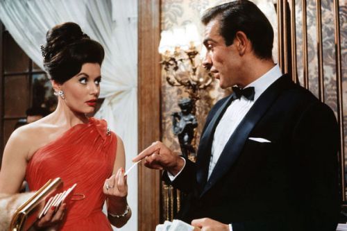 Eunice Gaysonová a Sean Connery. Eunice Gaysonová a Sean Connery.