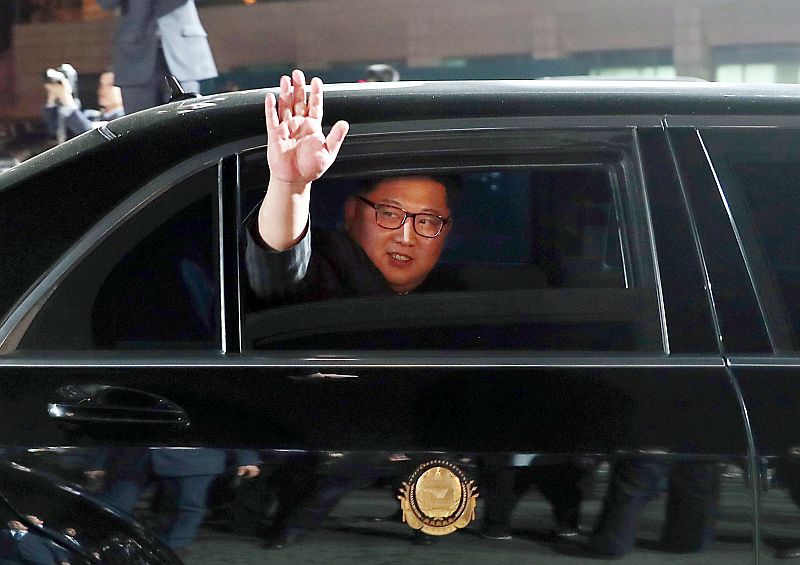 Severokorejský vůdce Kim Čong-un.
