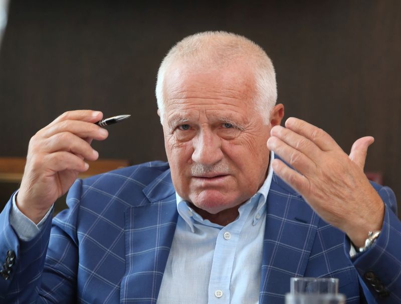 Exprezident Václav Klaus.
