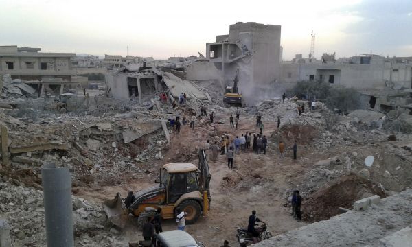 Boje v syrské provincii Idlib.