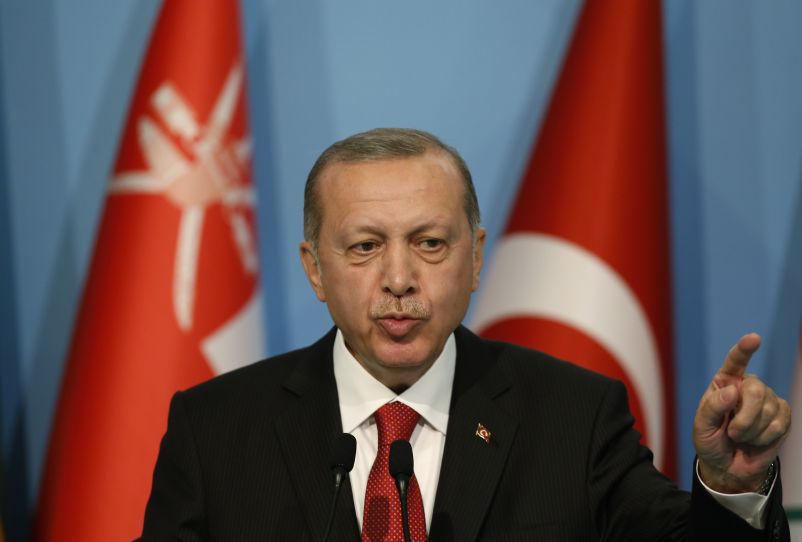 Turecký prezident Recep Tayyip Erdogan.