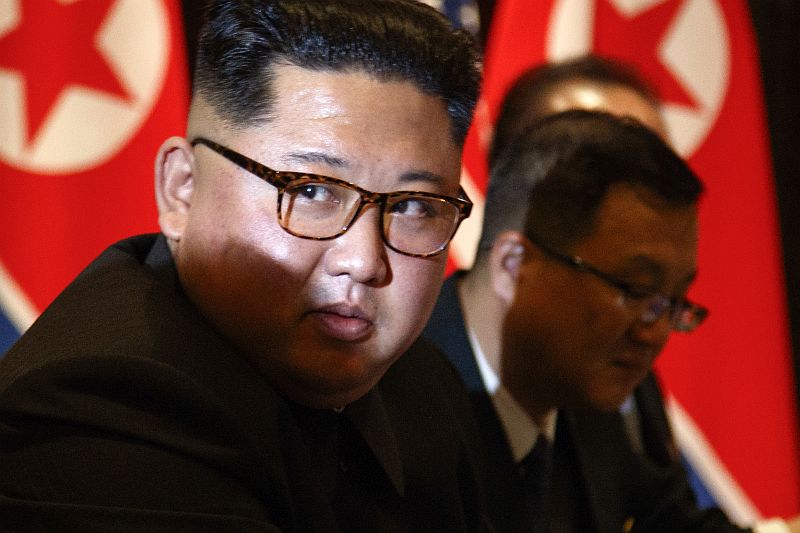 Severokorejský vůdce Kim Čong-un.