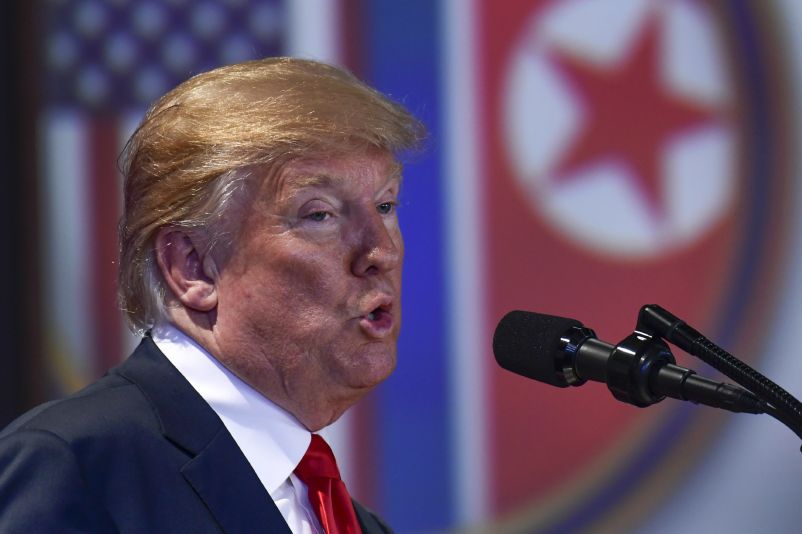 Americký prezident Donald Trump. Americký prezident Donald Trump.