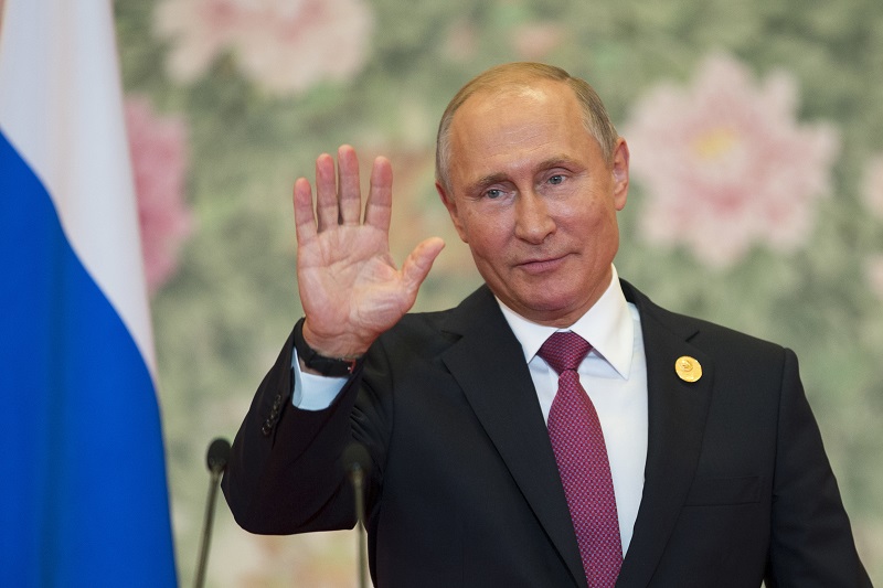 Ruský prezident Vladimir Putin. Ruský prezident Vladimir Putin.