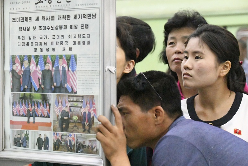 Severní Korea oslavuje summit Kima s Trumpem jako úspěšný pro KLDR.