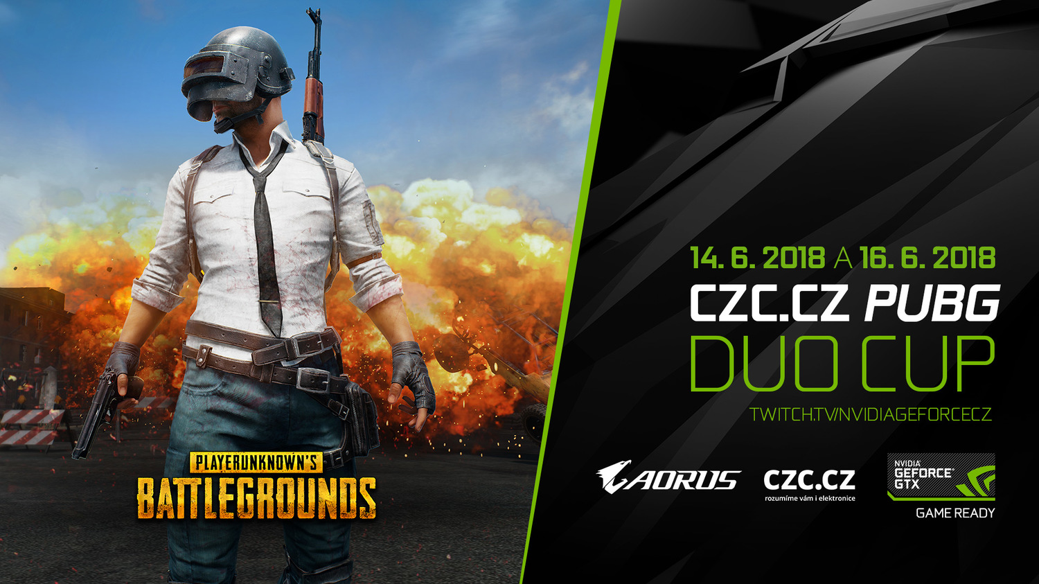 Vyhraj grafické karty grafické karty GIGABYTE GeForce GTX v CZC.cz PUBG turnaji Vyhraj grafické karty grafické karty GIGABYTE GeForce GTX v CZC.cz PUBG turnaji