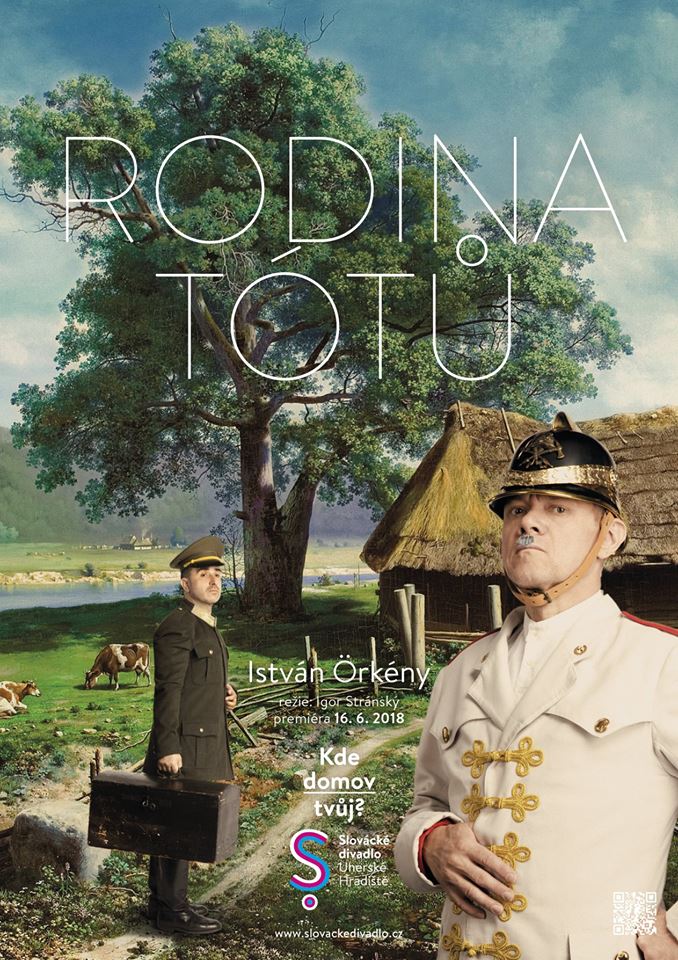 Plakát ke hře Rodina Tótů.
