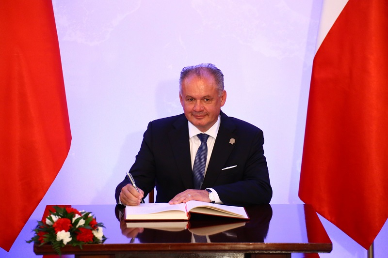 Slovenský prezident Andrej Kiska.