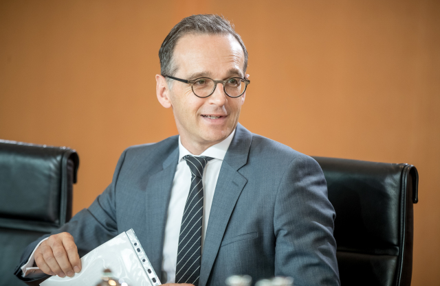 Spolkový ministr zahraničních věcí Německa Heiko Maas.