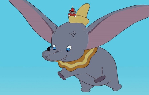 Původní animovaná verze filmu Dumbo (1941). Původní animovaná verze filmu Dumbo (1941).