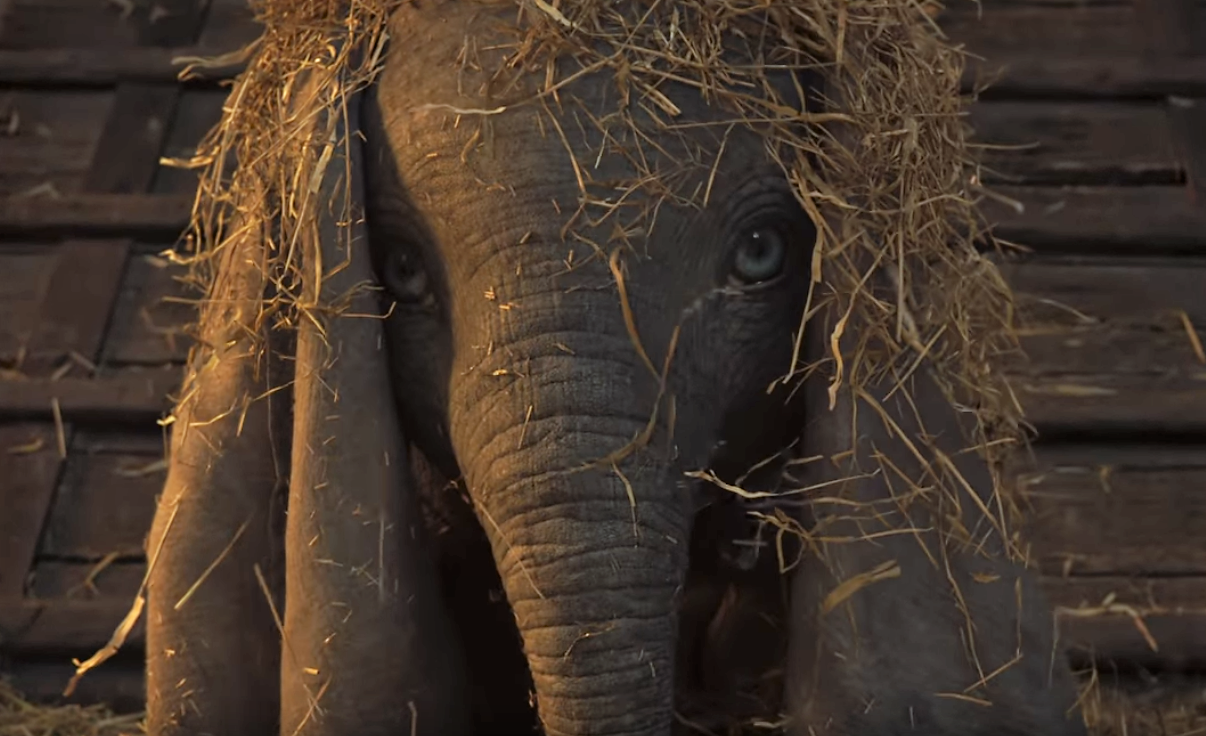 Snímek z teaseru na Dumbo. Snímek z teaseru na Dumbo.