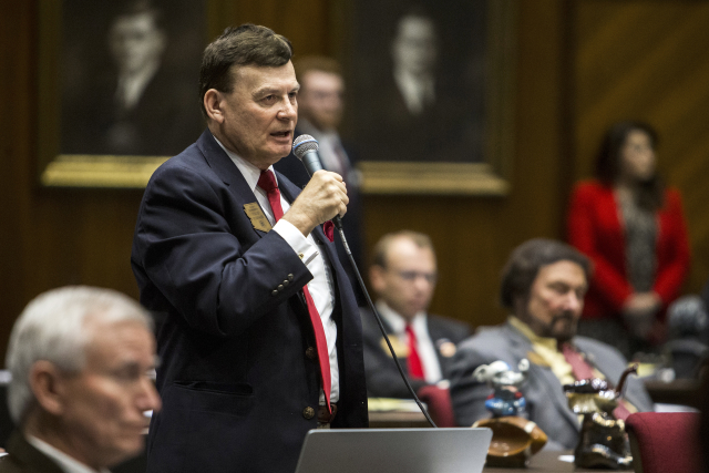 Republikánský zákonodárce za stát Arizona David Stringer. 