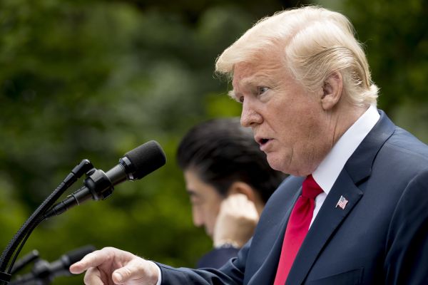 Americký prezident Donald Trump. Americký prezident Donald Trump.