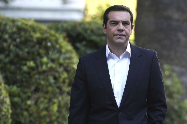 Řecký premiér Alexis Tsipras. Řecký premiér Alexis Tsipras.