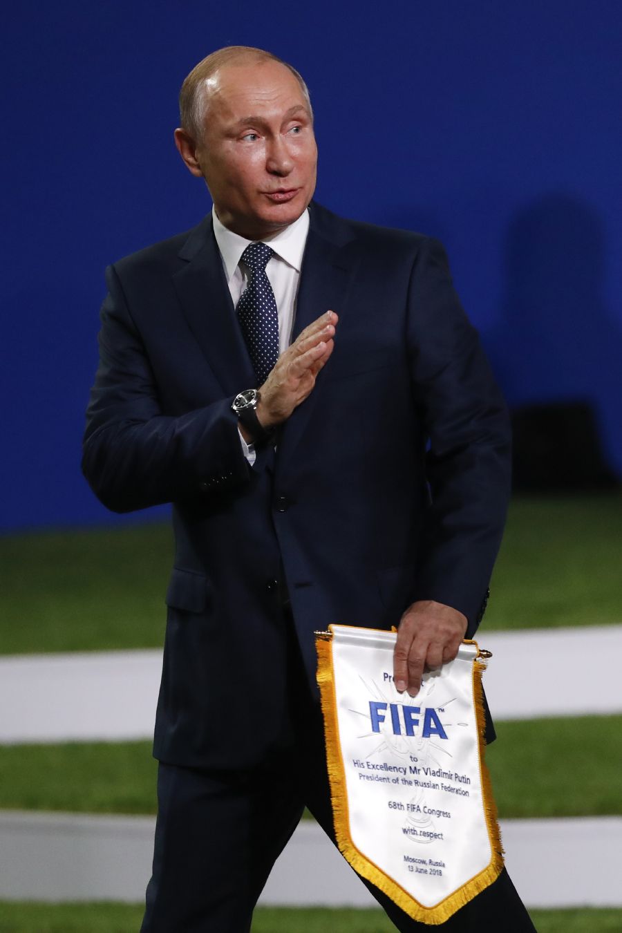 Ruský prezident Vladimír Putin.
