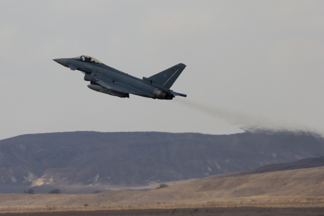 Stíhací letoun F-22 Raptor.