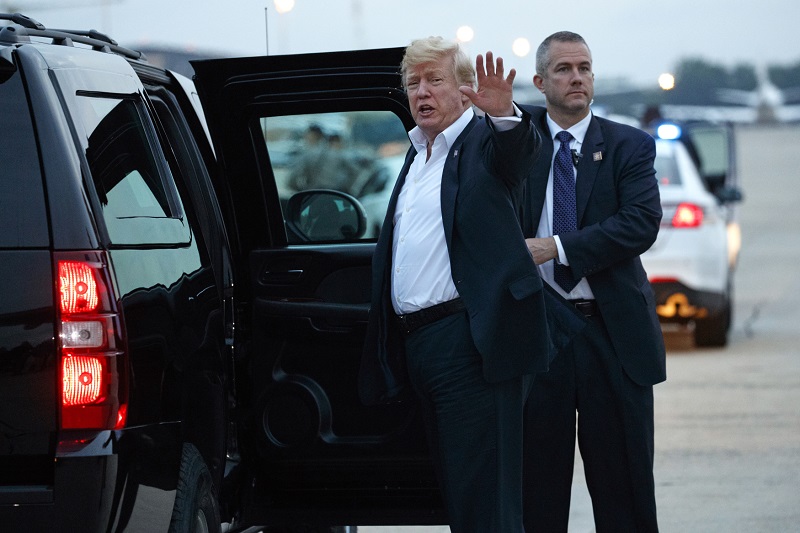 Americký prezident Donald Trump. Americký prezident Donald Trump.