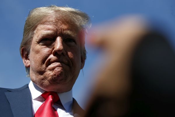 Americký prezident Donald Trump. Americký prezident Donald Trump.