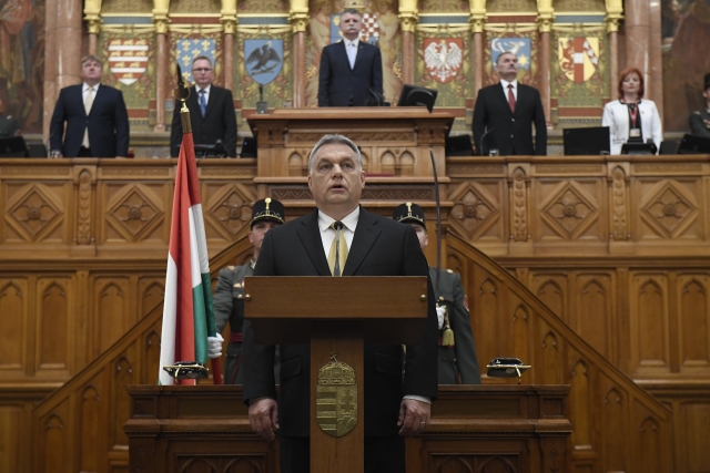 Maďarský premiér Viktor Orbán. Maďarský premiér Viktor Orbán.