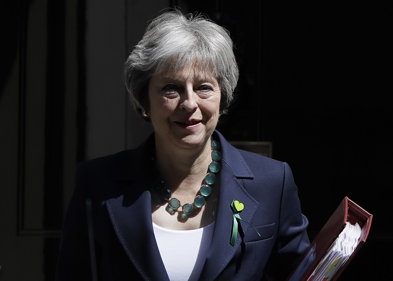 Britská premiérka Theresa Mayová.