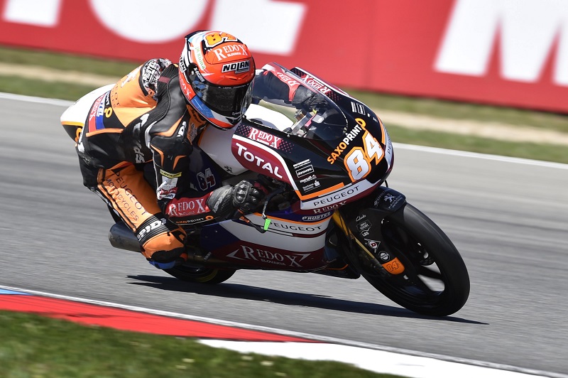 Český motocyklový závodník Jakub Kornfeil.