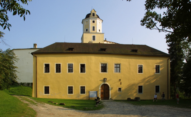 Hrad ve Zlíně-Malenovicích.