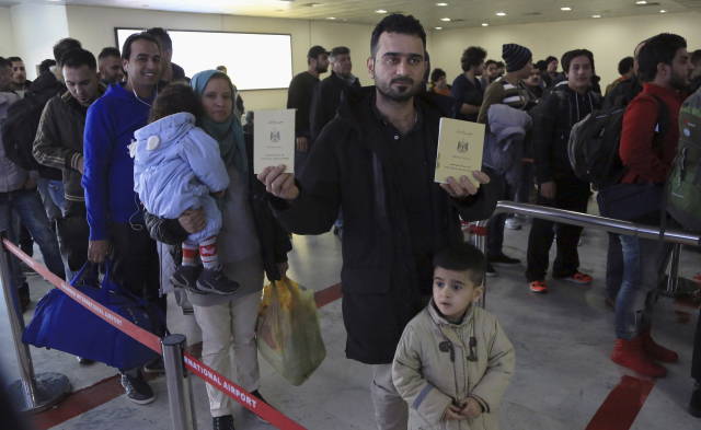 Iráčtí migranti.