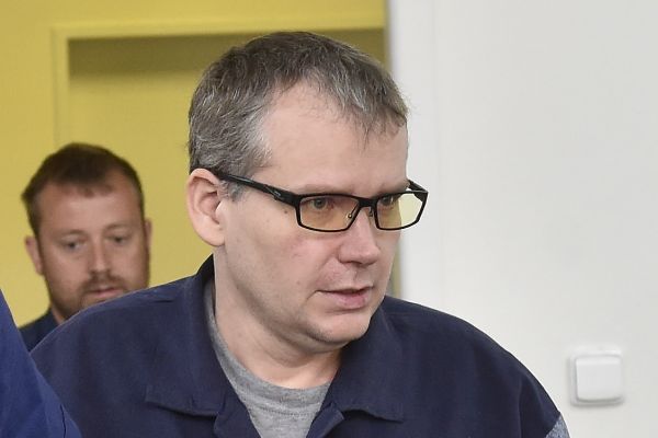 Odsouzený Tomáš Březina.