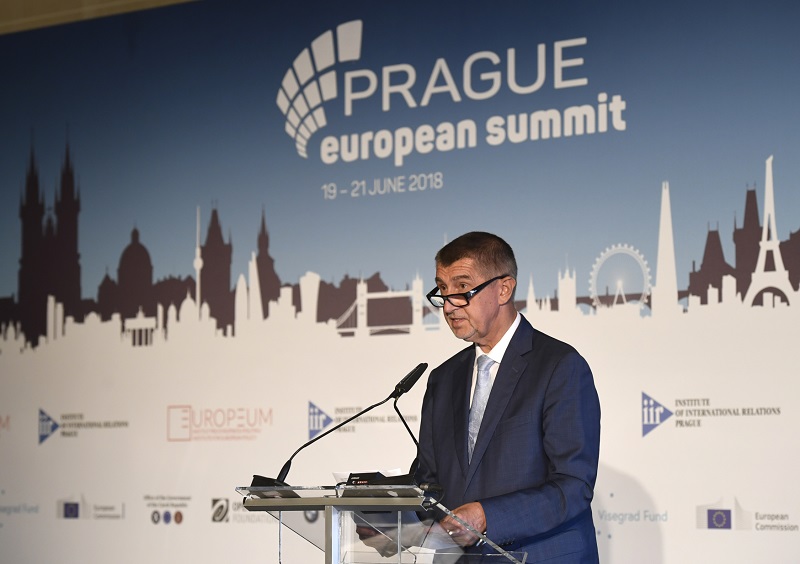 Premiér Andrej Babiš (ANO) zahájil třídenní mezinárodní konferenci.