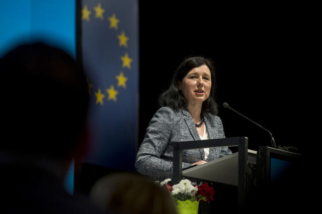 Eurokomisařka Věra Jourová.
