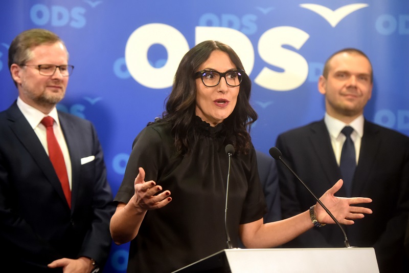 Místopředsedkyně ODS Alexandra Udženija.