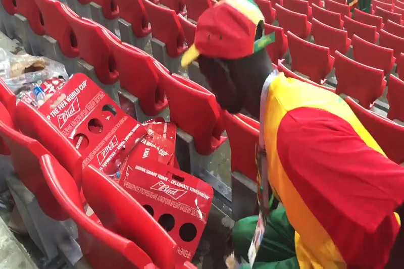 Fanoušci Senegalu předvedli po vítězném utkání s Polskem skvělé gesto.