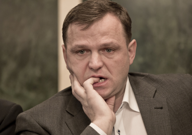 Proevropský kandidát na starostu Kišiněva Andrei Nastase.