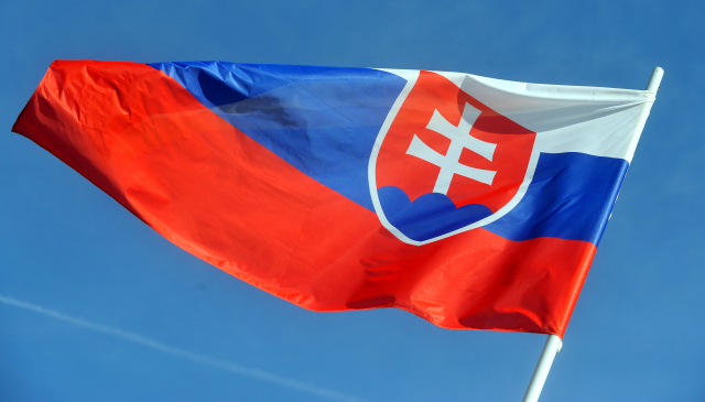 Vlajka Slovenska.