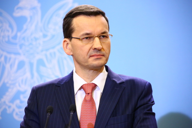 Polský premiér Mateusz Morawiecki.