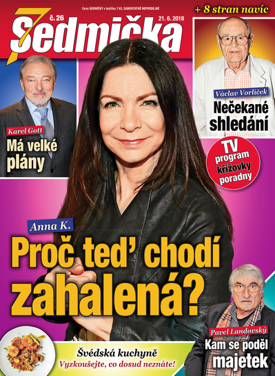 Aktuální číslo časopisu Sedmička.