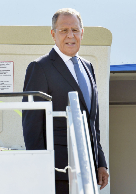 Ministr zahraničních věcí Sergej Lavrov.